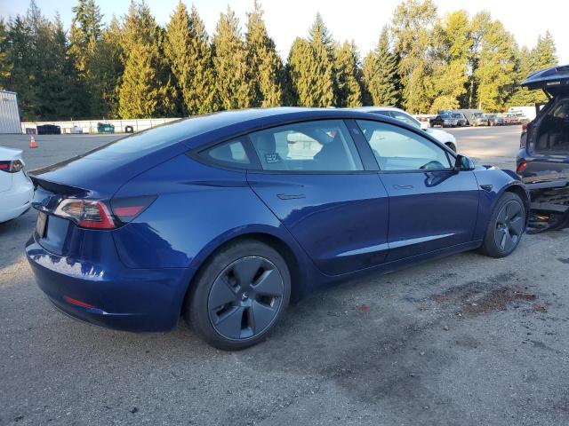 5YJ3E1EAXPF450563 - 2023 TESLA MODEL 3 Синій фото 3