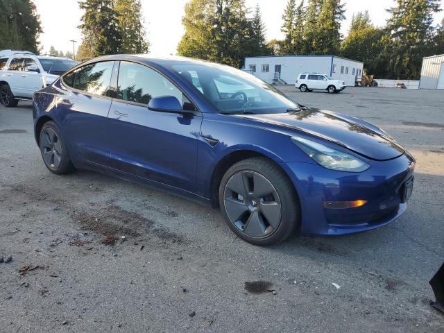 5YJ3E1EAXPF450563 - 2023 TESLA MODEL 3 Синій фото 4