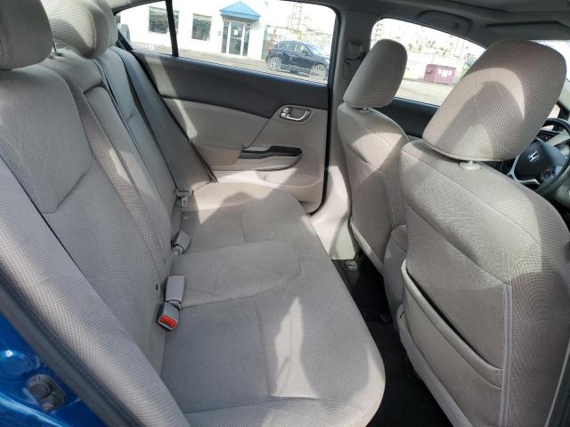 2HGFB2E59CH025520 - 2012 HONDA CIVIC LX BLUE photo 10