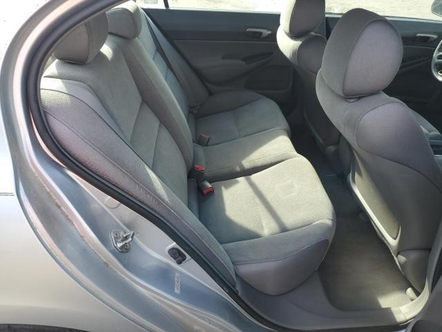 2HGFA16548H306661 - 2008 HONDA CIVIC LX GRAY photo 10
