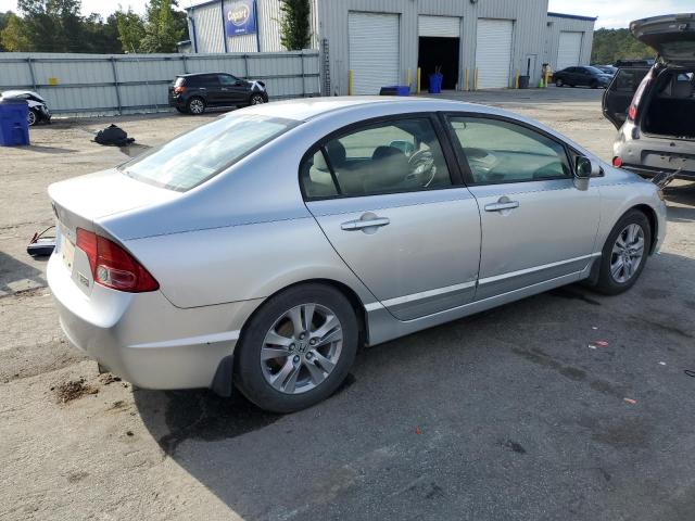 2HGFA16548H306661 - 2008 HONDA CIVIC LX GRAY photo 3