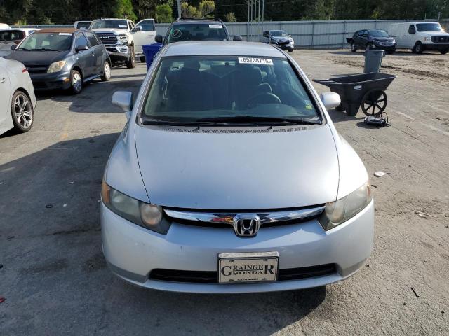 2HGFA16548H306661 - 2008 HONDA CIVIC LX GRAY photo 5