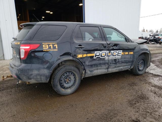 1FM5K8ARXEGA33402 - 2014 FORD EXPLORER POLICE INTERCEPTOR 黑色 照片 3