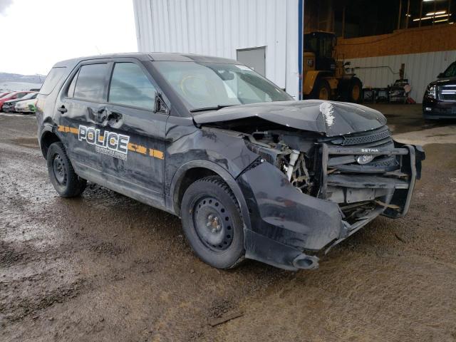 1FM5K8ARXEGA33402 - 2014 FORD EXPLORER POLICE INTERCEPTOR 黑色 照片 4