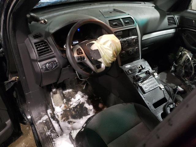 1FM5K8ARXEGA33402 - 2014 FORD EXPLORER POLICE INTERCEPTOR 黑色 照片 8