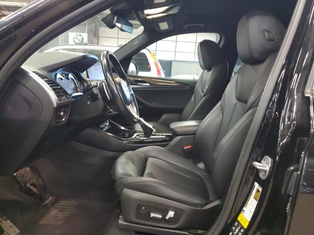 5UXTR9C59KLP84323 - 2019 BMW X3 XDRIVE30I BLACK photo 7