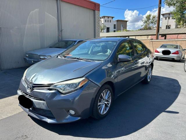 5YFBURHE9FP192406 - 2015 TOYT COROLLA L GRAY photo 2