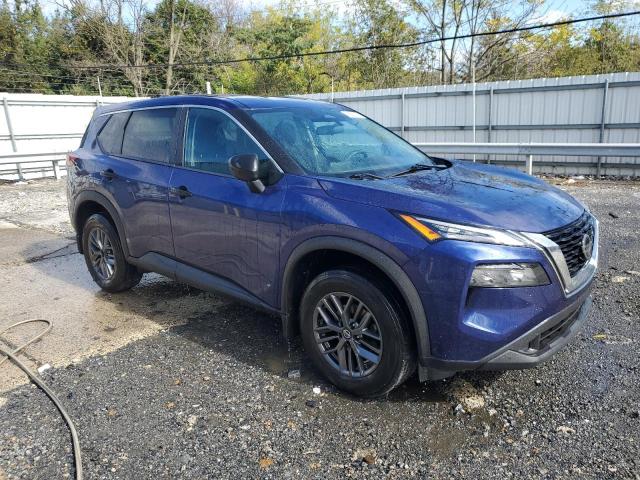 5N1AT3AB0MC821306 - 2021 NISSAN ROGUE S BLUE photo 4