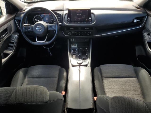 5N1AT3AB0MC821306 - 2021 NISSAN ROGUE S BLUE photo 8