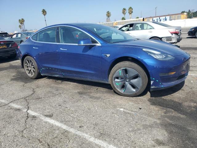 5YJ3E1EA2LF739852 - 2020 TESLA MODEL 3 Կապույտ լուսանկար 4