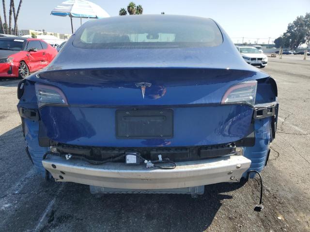 5YJ3E1EA2LF739852 - 2020 TESLA MODEL 3 Կապույտ լուսանկար 6