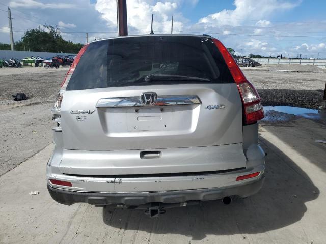 5J6RE4H57AL060044 - 2010 HONDA CR-V EX SILVER photo 6