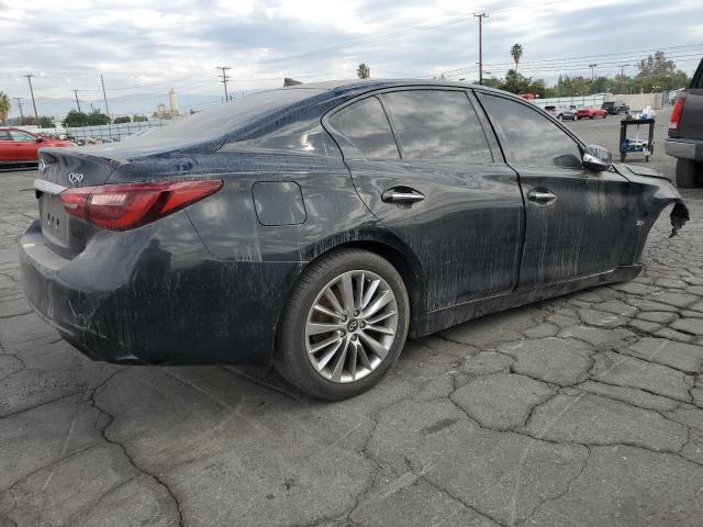 JN1EV7AP9JM361431 - 2018 INFINITI Q50 LUXE Қара фото 3