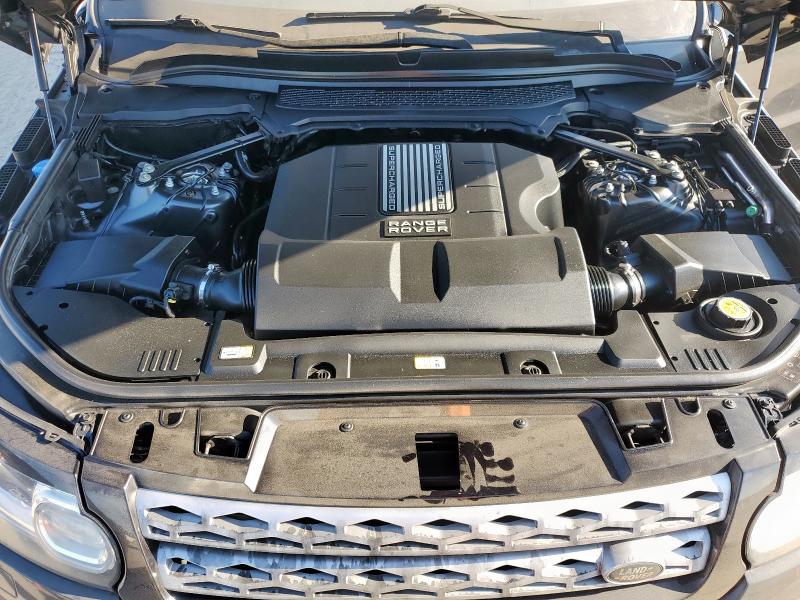 SALWR2PF3GA657703 - 2016 LAND ROVER RANGE ROVE HSE GRAY photo 11