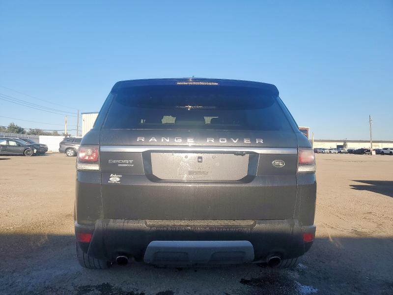 SALWR2PF3GA657703 - 2016 LAND ROVER RANGE ROVE HSE GRAY photo 6