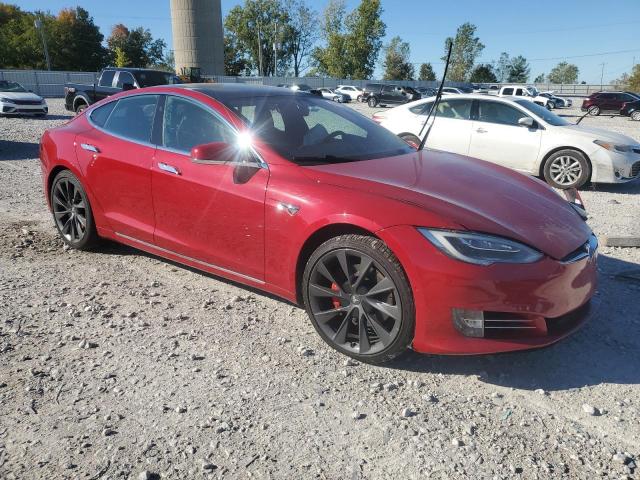 5YJSA1E49KF331929 - 2019 TESLA MODEL S წითელი ფოტო 4
