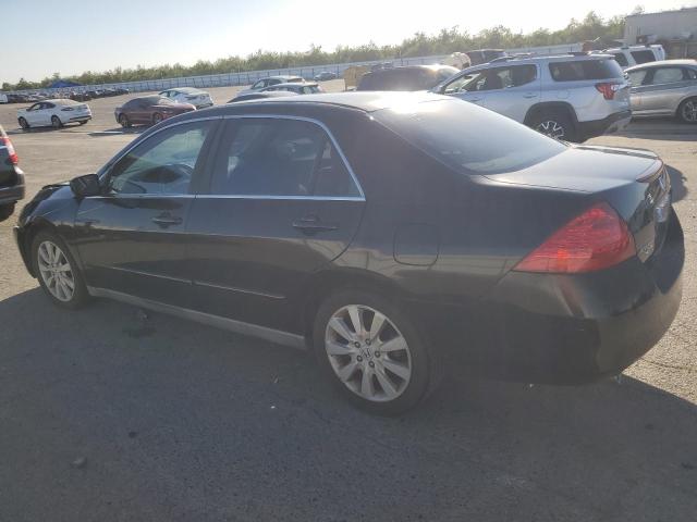 1HGCM66457A055838 - 2007 HONDA ACCORD SE შავი ფოტო 2