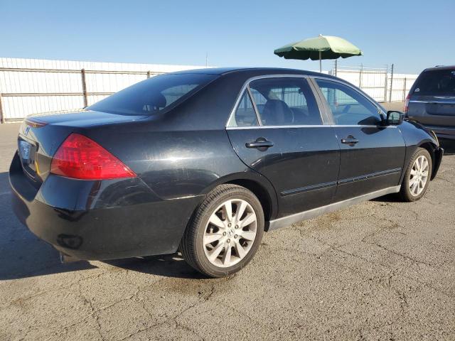 1HGCM66457A055838 - 2007 HONDA ACCORD SE შავი ფოტო 3