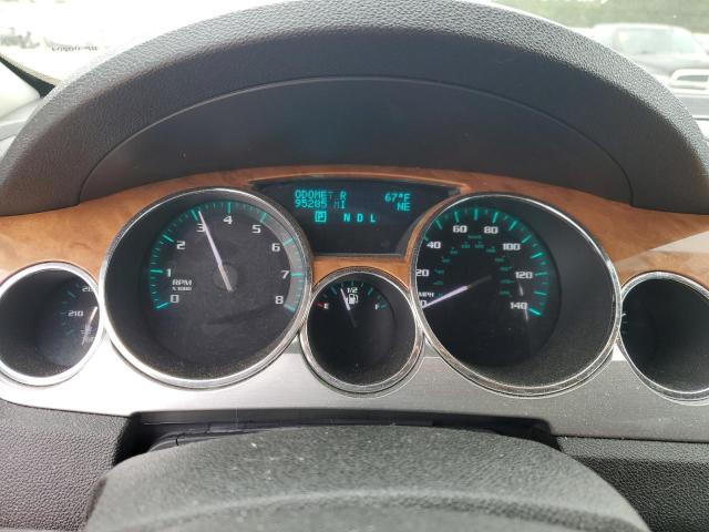 5GAER23D39J205715 - 2009 BUICK ENCLAVE CXL WHITE photo 9