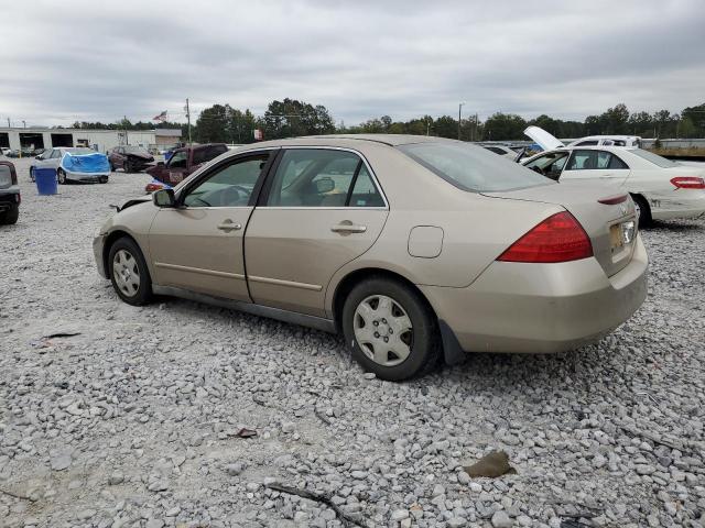 3HGCM56467G700198 - 2007 HONDA ACCORD LX 金色 照片 2