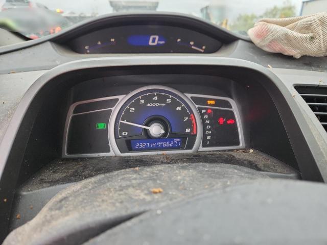 2HGFG12819H509071 - 2009 HONDA CIVIC EX SILVER photo 9