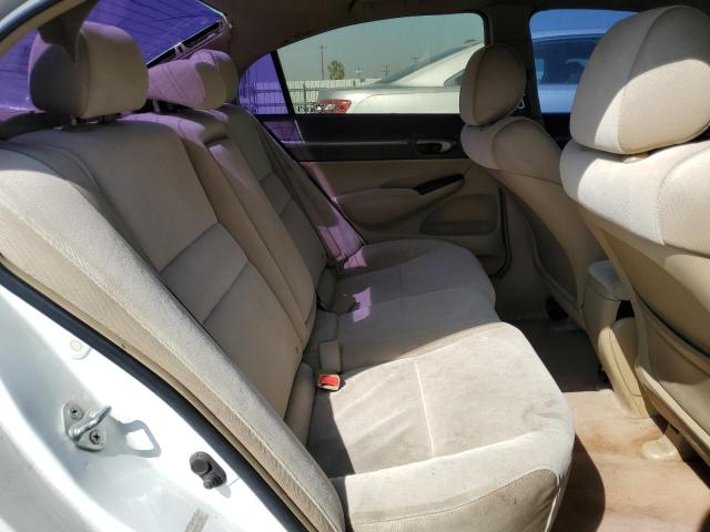 JHMFA16806S012655 - 2006 HONDA CIVIC EX WHITE photo 10