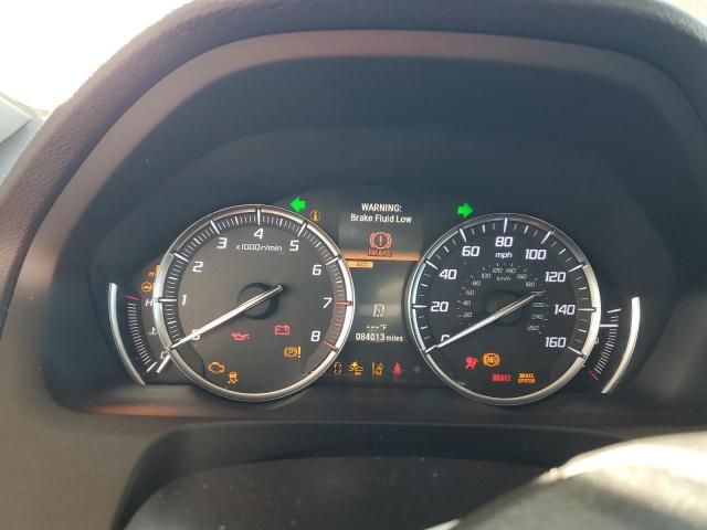 19UUB1F55LA003299 - 2020 ACURA TLX TECHNOLOGY GRAY photo 9