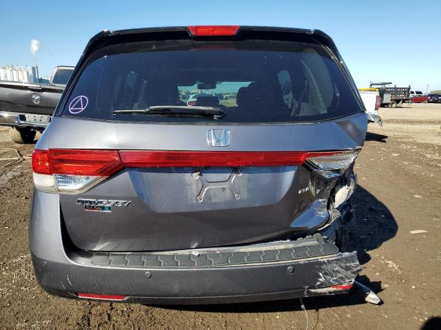 5FNRL5H96GB054820 - 2016 HONDA ODYSSEY TOURING GRAY photo 6