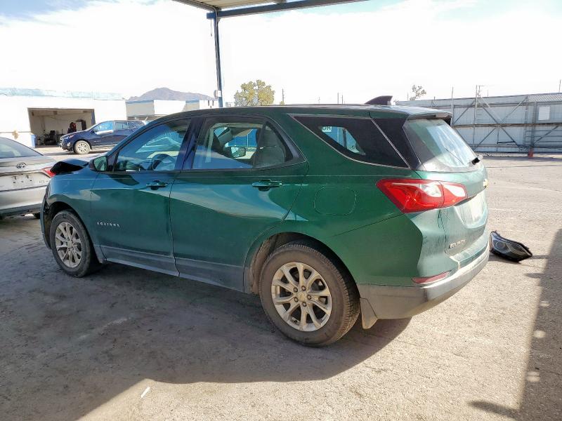2GNAXREV6J6291998 - 2018 CHEVROLET EQUINOX LS GREEN photo 2