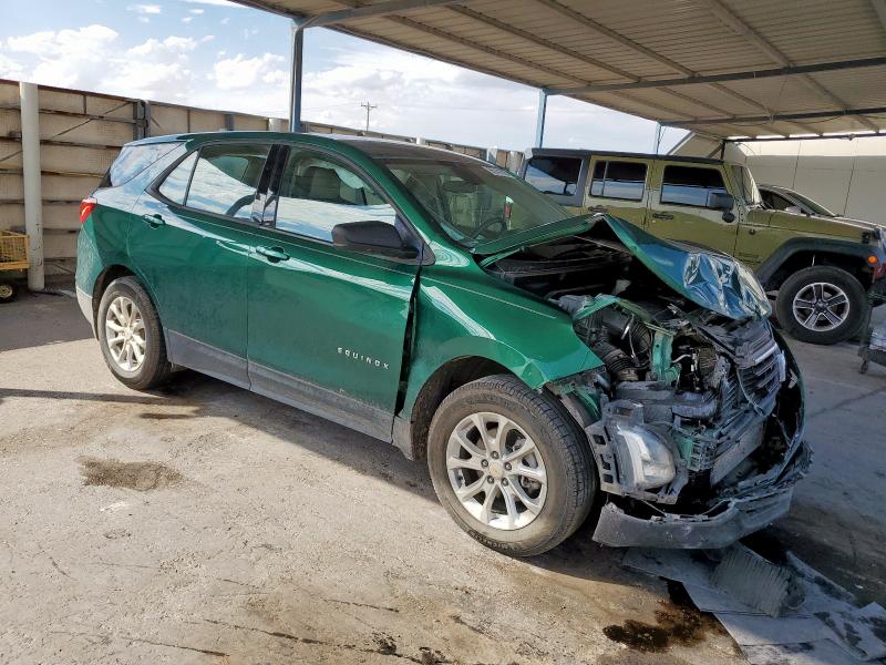 2GNAXREV6J6291998 - 2018 CHEVROLET EQUINOX LS GREEN photo 4