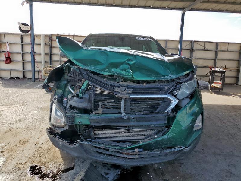2GNAXREV6J6291998 - 2018 CHEVROLET EQUINOX LS GREEN photo 5