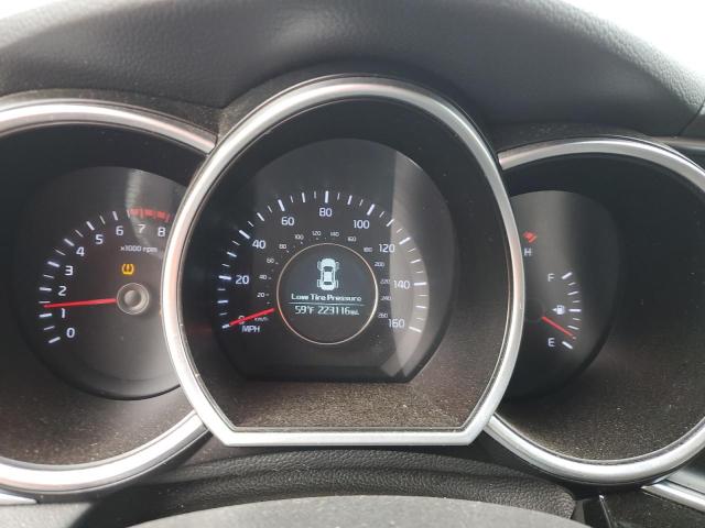 5XXGN4A72FG379903 - 2015 KIA OPTIMA EX BLACK photo 9