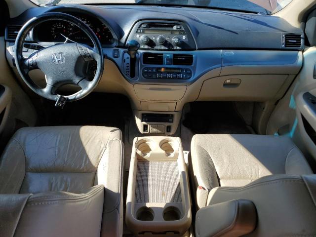 5FNRL38727B090653 - 2007 HONDA ODYSSEY EXL მუქწითელი ფოტო 8