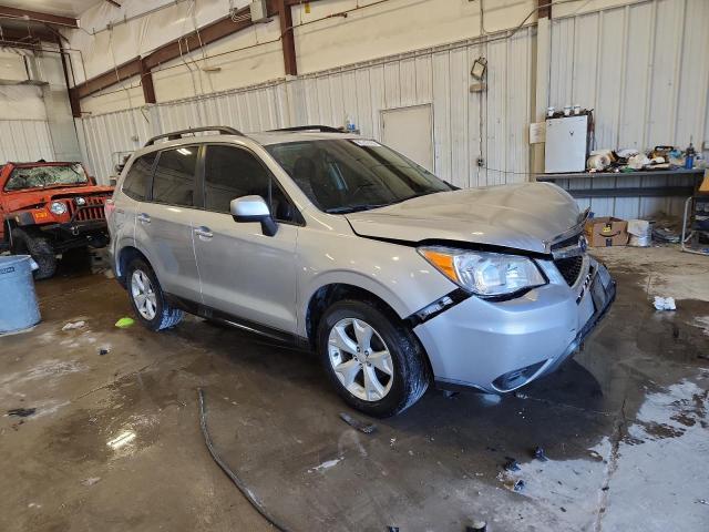 JF2SJAEC0EH543602 - 2014 SUBARU FORESTER 2.5I PREMIUM 银色 照片 4