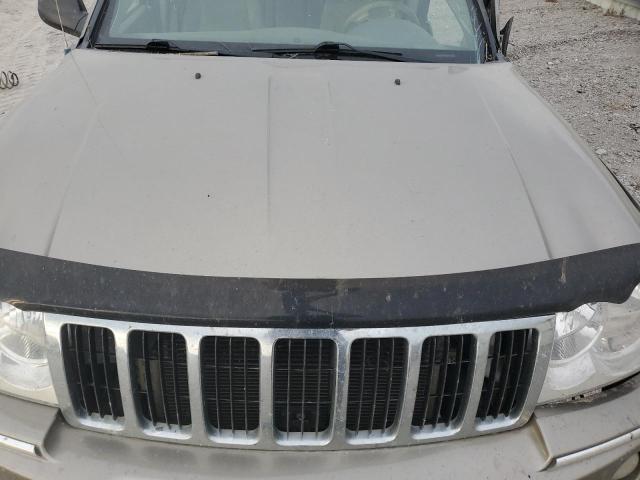 1J4HR58206C102797 - 2006 JEEP GRAND CHER LIMITED BROWN photo 12