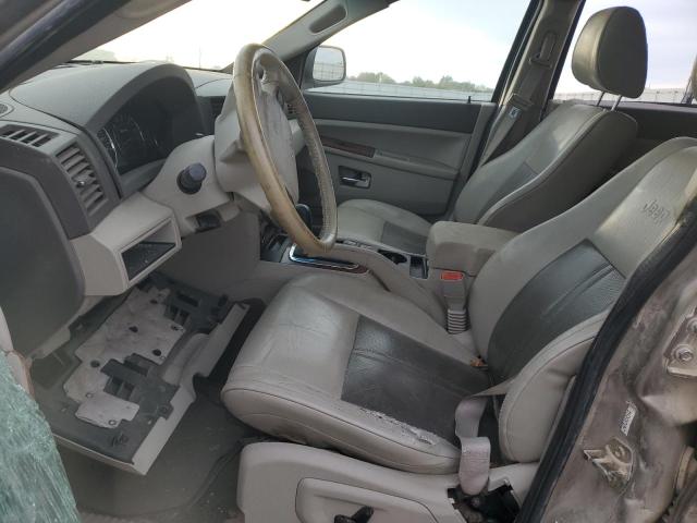1J4HR58206C102797 - 2006 JEEP GRAND CHER LIMITED BROWN photo 7