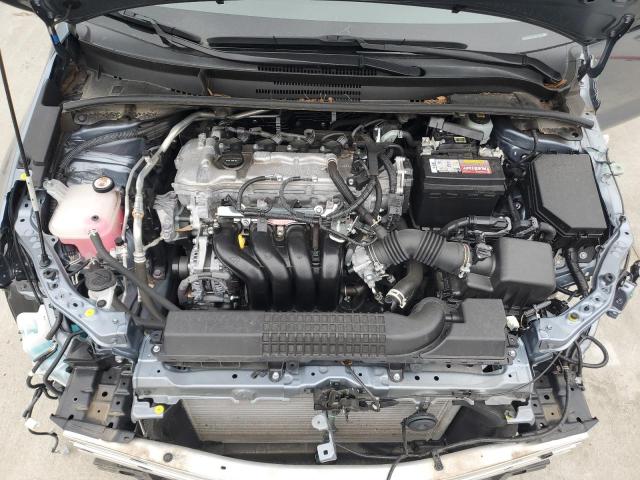 JTDEPMAE2N3017522 - 2022 TOYOTA COROLLA LE BLUE photo 11