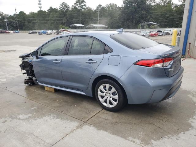 JTDEPMAE2N3017522 - 2022 TOYOTA COROLLA LE BLUE photo 2