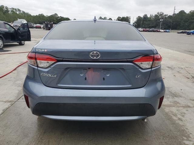 JTDEPMAE2N3017522 - 2022 TOYOTA COROLLA LE BLUE photo 6