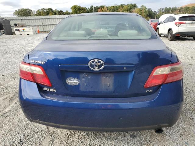 4T1BE46K57U153014 - 2007 TOYOTA CAMRY CE BLUE photo 6