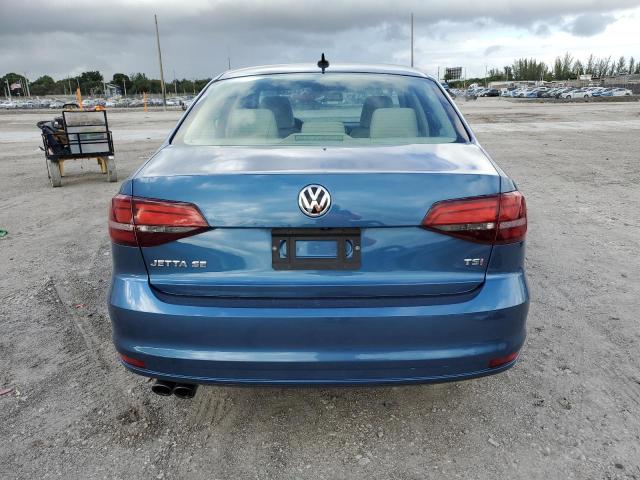 3VWD67AJXGM304781 - 2016 VOLKSWAGEN JETTA SE BLUE photo 6