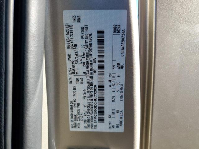 1FMCU0GD0HUC32026 - 2017 FORD ESCAPE SE 奶油色 照片 13