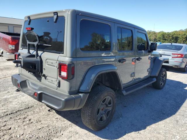 1C4HJXEN9MW754787 - 2021 JEEP WRANGLER U SAHARA Сұр фото 3