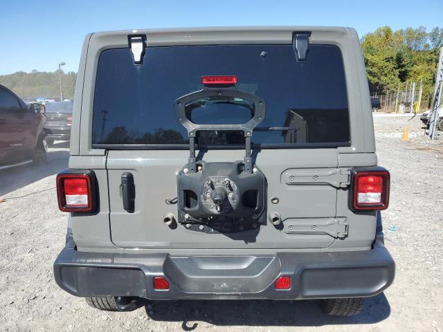 1C4HJXEN9MW754787 - 2021 JEEP WRANGLER U SAHARA Сұр фото 6