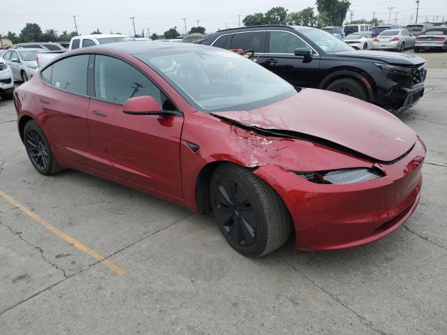 5YJ3E1EA8RF864492 - 2024 TESLA MODEL 3 Qırmızı foto 4