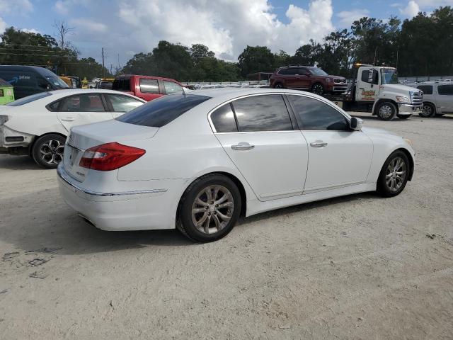 KMHGC4DD9DU245402 - 2013 HYUNDAI GENESIS 3.8L WHITE photo 3