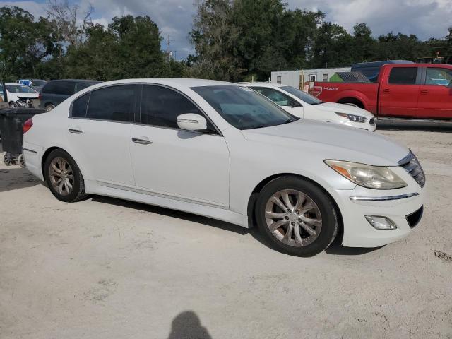 KMHGC4DD9DU245402 - 2013 HYUNDAI GENESIS 3.8L WHITE photo 4