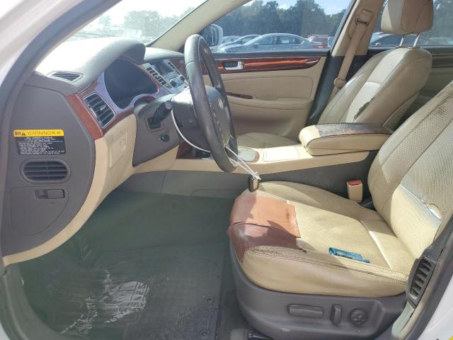 KMHGC4DD9DU245402 - 2013 HYUNDAI GENESIS 3.8L WHITE photo 7