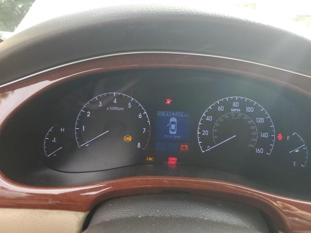 KMHGC4DD9DU245402 - 2013 HYUNDAI GENESIS 3.8L WHITE photo 9