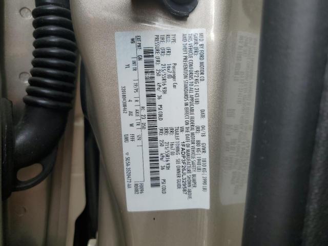 1FADP3F26JL329587 - 2018 FORD FOCUS SE 金色 照片 13